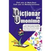 Dictionar de omonime