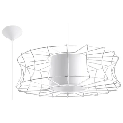 Lampa suspendata SALERNO alb