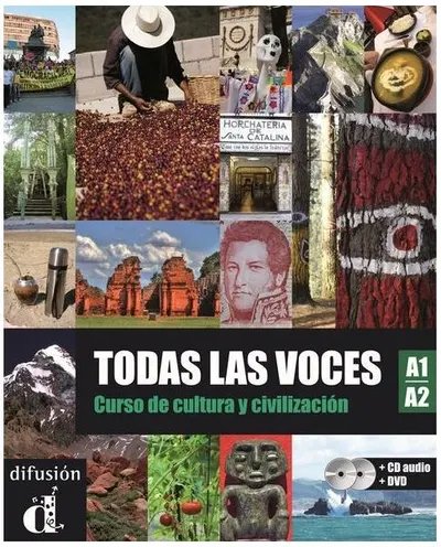 Todas las voces - Curso de cultura y civilizacion : Libro del alumno + DVD (A1-A2) - Paperback brosat - Alejandro Sáenz, César Chamorro, Matilde Mart, Núria Murillo