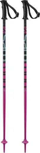 Salomon Kaloo Junior Bețe Ski - 85cm - Roz/Turcoaz