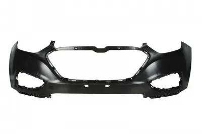 Bara (Fata, cu orificii lampa ceata, cu gauri pentru senzorii de parcare, negru grunduit) potrivit HYUNDAI IX35 07.13