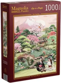 Puzzle Magnolia din 1000 piese - Grădina de ceai