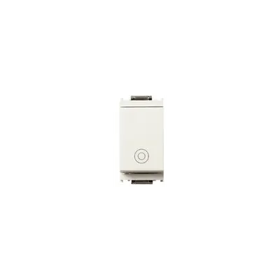 Buton cu revenire Vimar(Idea) 1modul alb