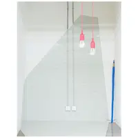 Lampa suspendata SWING Fuchsia Silicon & Fabric Wire E27 1x60 Wat 230 Volt IP20 Fara bec
