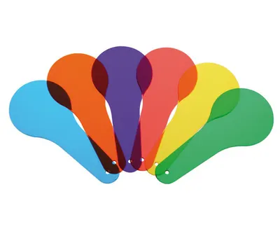 Set de 6 palete translucide pentru observare