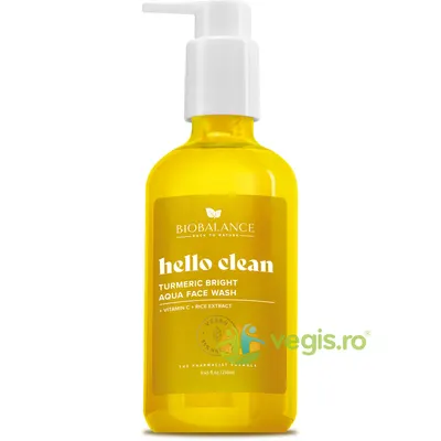 Gel de Curatare Lichid cu Vitamina C + Extract de Orez Turmeric Bright 250ml