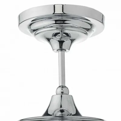 Plafoniera Caden Bathroom Semi Flush Polished Chrome Opal Glass IP44