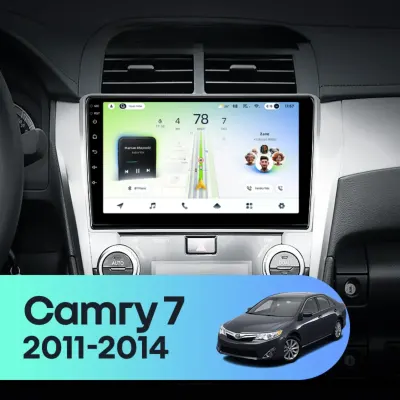 Navigatie Auto Teyes CC4L DTS Toyota Camry 7 2011-2014 6+64GB 10.2" QLED Qualcomm 2Ghz, Android 4G Bluetooth 5.1 DSP