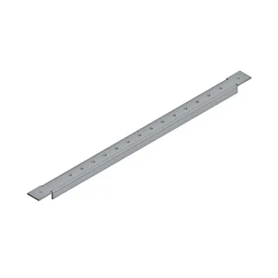 Șină perforată pentru sistem de 60 mm în dulap lățime 2