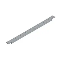 Șină perforată pentru sistem de 60 mm în dulap lățime 2