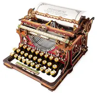 Model asamblabil Robo Time - Mașină de scris mecanică, Magic Version
