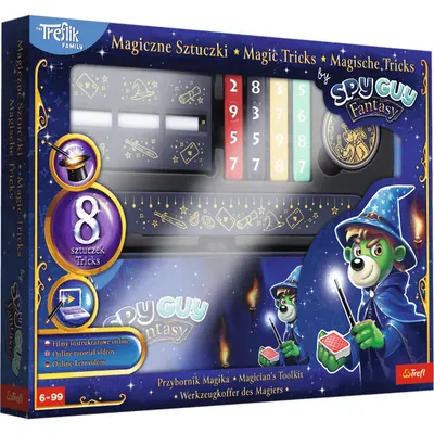 Set pentru trucuri de magie Trefl Spy Guy Fantasy - 8 trucuri