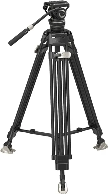 Trepied video din carbon SmallRig - FreeBlazer AD-100, 94-197 cm, negru