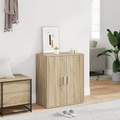 vidaXL Pantofar, stejar sonoma, 60x35x70 cm, PAL