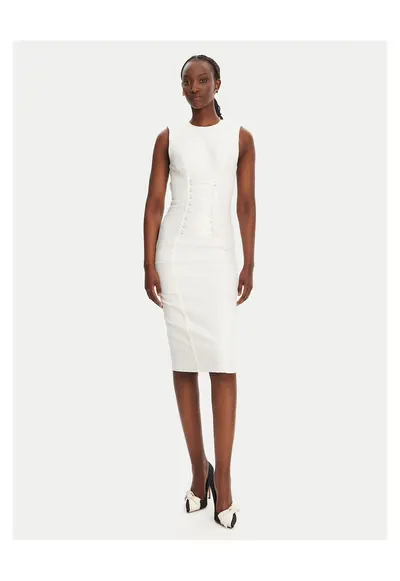 Rochie de cocktail - alb