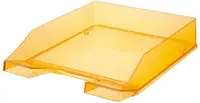 Suport orizontal de birou Han - Transparent, portocaliu