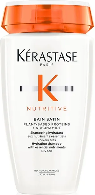 Kérastase Nutritive Șampon hidratant pentru păr uscat Bain Satin, 250 ml
