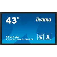 IIYAMA Prolite TF4339AS-B1AG Business Monitor - 108 cm (42.5"), 4K UHD (3840x2160), IPS LED, 60Hz, 8ms, 500 cd/m²