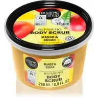 Organic Shop Mango & Sugar exfoliant corporal pentru piele mătăsoasă și netedă
