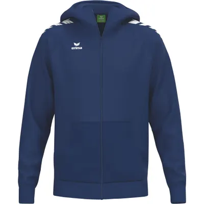 Jachetă cu glugă Erima Cmpt Wings Blue Junior