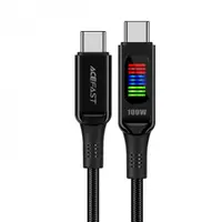 Cablu Date si Incarcare USB-C - USB-C Acefast C7-03, 100W, 1.2m, Negru