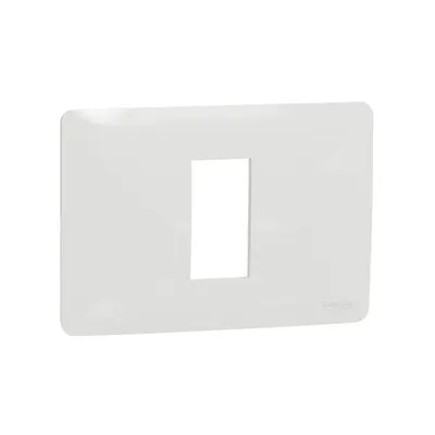 Placa ornament, Unica Studio, un modul, alb