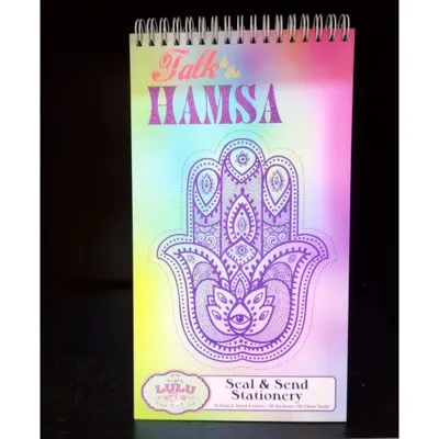 Seal 'N Send Stationery: Talk to the Hamsa!