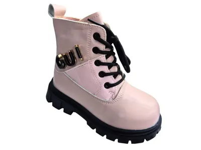 Ghete Iarna Fetite, Accesoriu Metalic Atasat, Interior Captusit, Inchidere Fermoar+Siret, Engross, Marimi 26-31, 8buc/bax roz