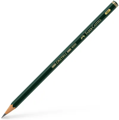 Creion grafit Faber-Castell 9000 - 6H