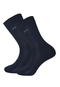 Sosete lungi micromodal barbati - SBGW5MERC.1.BLM - - Bleumarin