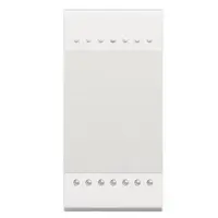 Intrerupator cu revenire 1 modul Bticino Living Light N4005N, alb