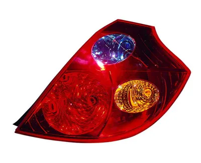 Stop tripla lampa spate dreapta potrivit KIA CEE'D HATCHBACK/ KOMBI 2006-2009 - (Semnalizator portocaliu, culoare sticla: rosu)