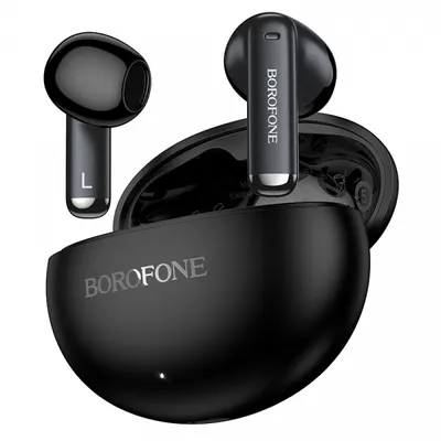 Handsfree Bluetooth Borofone FQ12 Nice, TWS, Negru