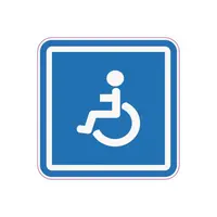 Abtibild Parcare Rezervata Persoanelor cu Dizabilitati Cod: TAG 027 / T2