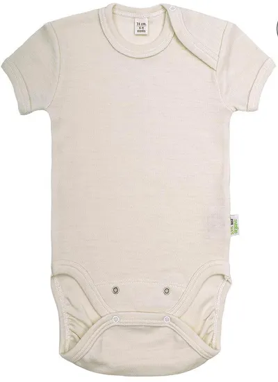 Body pentru bebeluși Bio Baby din lână merinos - 74 cm, 6-9 luni