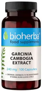 Garcinia Cambogia Extract, 240 mg, 100 capsule, Bioherba
