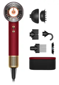 Uscător de păr Dyson – Supersonic Nural HD16, 1600W, 3 trepte, Red Velvet