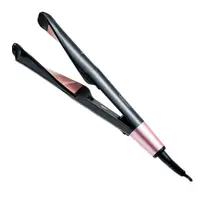 Placă de păr Remington - S6606, Curl & Confidence, 230ºC, neagră