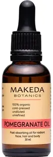 Makeda Botanics Ulei de bază de rodie, 30 ml