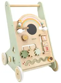 Premergător interactiv din lemn Viga Toys PolarB - Verde