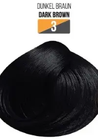 Vopsea Profesionala Fara Amoniac EVOQUE USA, Nuanta 3 Dark Brown, 100 ml - Acoperire Totala Fire Albe, Cu Argan si Aminoacizi