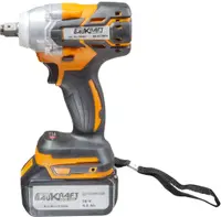 Cheie cu impact pe acumulator Baukraft - BK-BCIW08, 18V, 360Nm, 1/2'', cu baterie și încărcător