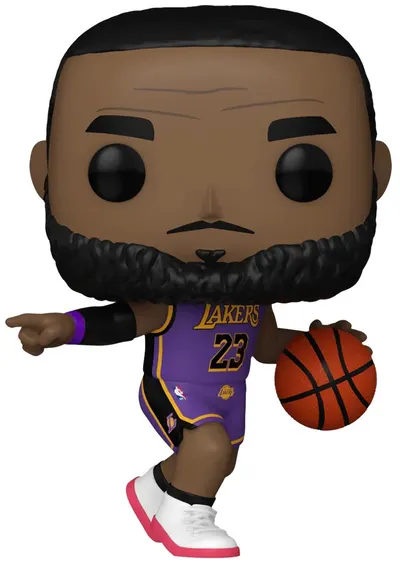 Figurină Funko POP! Sports: Basketball - LeBron James (Los Angeles Lakers) #172