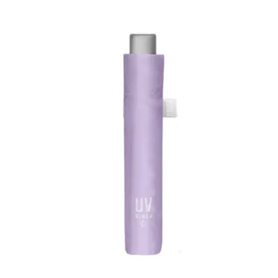 Umbrelă extra slim, UV50+, Perletti, culoarea mov lavandă