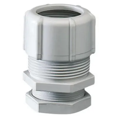 Shockproof Polymer Conduit/box Mufa - Hole Ø 37mm - For External Conduits 32mm - Grey Ral7035 - Ip66
