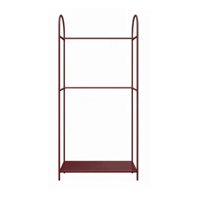 Suport pentru haine burgundy din metal 92x186x39 cm Arch – Mette Ditmer Denmark