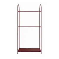 Suport pentru haine burgundy din metal 92x186x39 cm Arch – Mette Ditmer Denmark