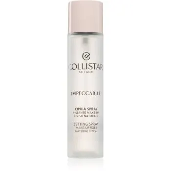 Collistar Impeccabile Setting Spray fixator make-up cu efect de pulbere