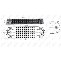 Radiator ulei, ulei motor NRF 31198