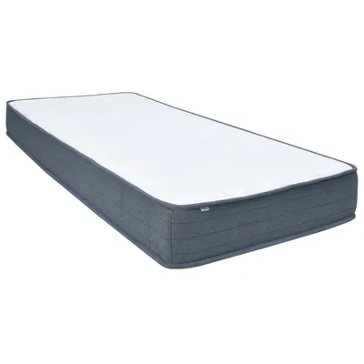 vidaXL Saltea de pat cu arcuri, fermitate medie, 200 x 120 x 20 cm